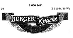 BURGER Knäcke