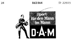 D-A-M Sport für den Mann im Mann