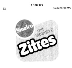 Sinalco mit Vitamin E Zitres