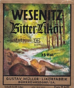 WESENITZ Bitter Likör