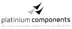platinium components Service verbindet elektronische Bauteile