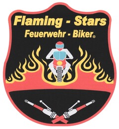Flaming - Stars Feuerwehr - Biker