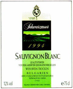 Schwarzmeer SAUVIGNON BLANC