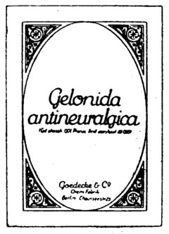 Gelonida antineuralgica