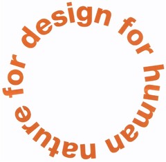 human nature for design for