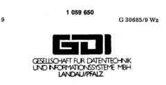 GDI GESELLSCHAFT FÜR DATENTECHNIK UND INFORMATIONSSYSTEME MBH LANDAU/PFALZ