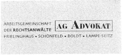 ARBEITSGEMEINSCHAFT DER RECHTSANWÄLTE AG ADVOKAT FRIELINGHAUS · SCHÖNFELD · BOLDT · LAMPE · SEITZ