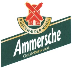 1834 RÜGENWALDER MÜHLE Ammersche Gutsleberwurst