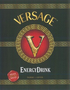 VERSAGE ENERGY DRINK TAURINE + COFFEIN HÖCHSTE VERSAGE QUALITÄT