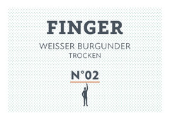 FINGER WEISSER BURGUNDER TROCKEN N°02