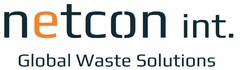 netcon int. Global Waste Solutions