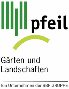 pfeil Gärten und Landschaften Ein Unternehmen der BBF GRUPPE