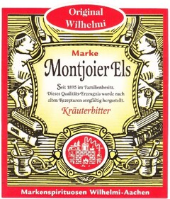 Original Wilhelmi Marke Montjoier Els Kräuterbitter