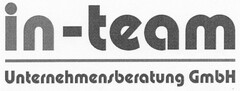 in-team Unternehmensberatung GmbH