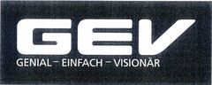 GEV genial-einfach-visionär