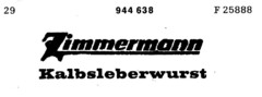 Zimmermann Kalbsleberwurst