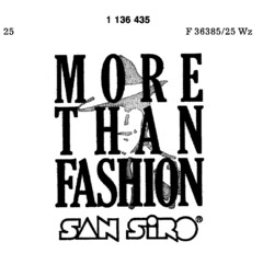 MORE THAN FASHION