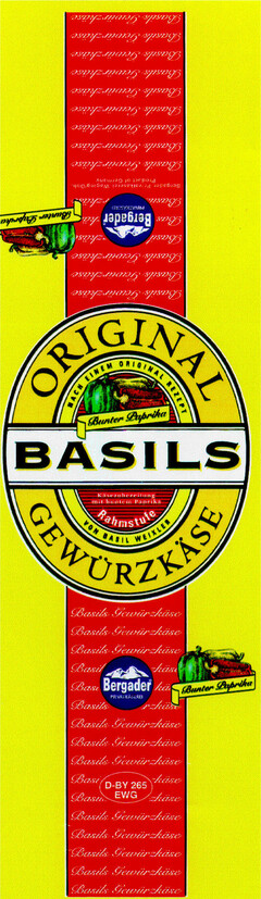 BASILS ORIGINAL GEWÜRZKÄSE