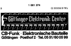 Göttinger Elektronik Center CB-Funk Elektronische Bauteile