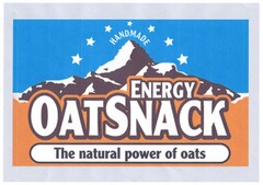 HANDMADE ENERGY OATSNACK The natural power of oats