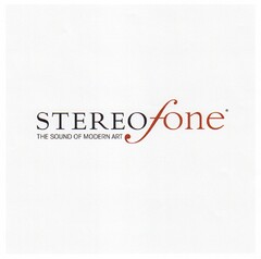 STEREOfone THE SOUND OF MODERN ART