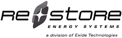 Restore ENERGY SYSTEMS a division of Exide Technologies