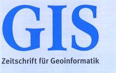 GIS Zeitschrift für Geoinformatik