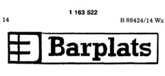 Barplats