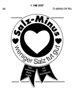 Salz-Minus weniger Salz tut gut