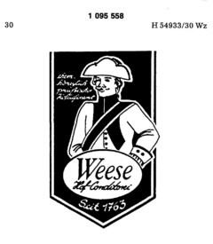 Weese Hof-Conditorei