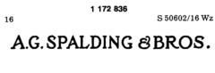 A.G. SPALDING & BROS.