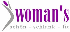 woman's schön - schlank - fit