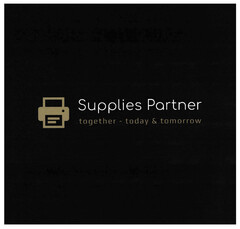 Supplies Partner together - today & tomorrow