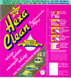 Hexa Clean Trockenwäsche + Pflege