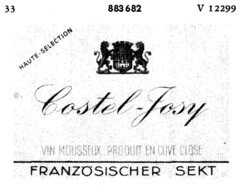 Costel-Josy VIN MOUSSEUX PRODUIT EN CUVE CLOSE FRANZÖSISCHER SEKT