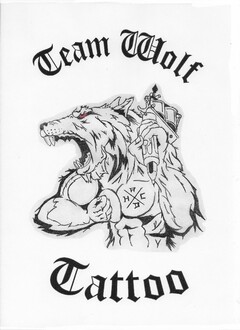 Team Wolf Tattoo