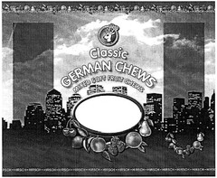 Classic GERMAN CHEWS MIXED SOFT FRUIT CHEWS