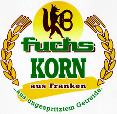 fuchs KORN aus Franken ... aus ungespritztem Getreide.