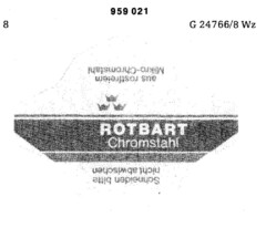 ROTBART Chromstahl