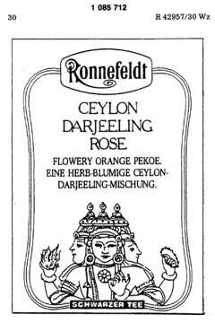 Ronnefeldt CEYLON DARJEELING ROSE