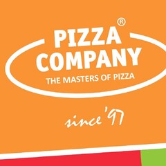 PIZZA COMPANY THE MASTERS OF PIZZA since '97