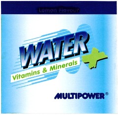 WATER Vitamins & Minerals