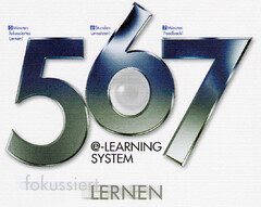 567 fokussiert LERNEN LEARNING SYSTEM
