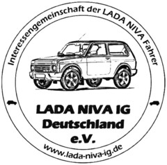 Interessengemeinschaft der LADA NIVA Fahrer LADA NIVA IG Deutschland e.V. www