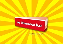 my Cheesecake ..ein Stück vom Glück..!