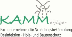 KAMMerjäger Fachunternehmen für Schädlingsbekämpfung Desinfektion · Holz- und Bautenschutz