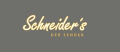 Schneider's DER SENDER