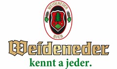 WEIDENEDER BIER Weideneder kennt a jeder.