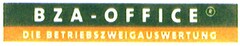 BZA - OFFICE DIE BETRIEBSZWEIGAUSWERTUNG