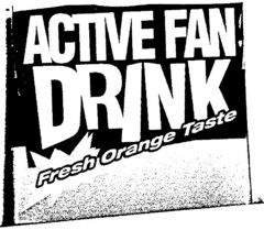 ACTIVE FAN DRINK Fresh Orange Taste